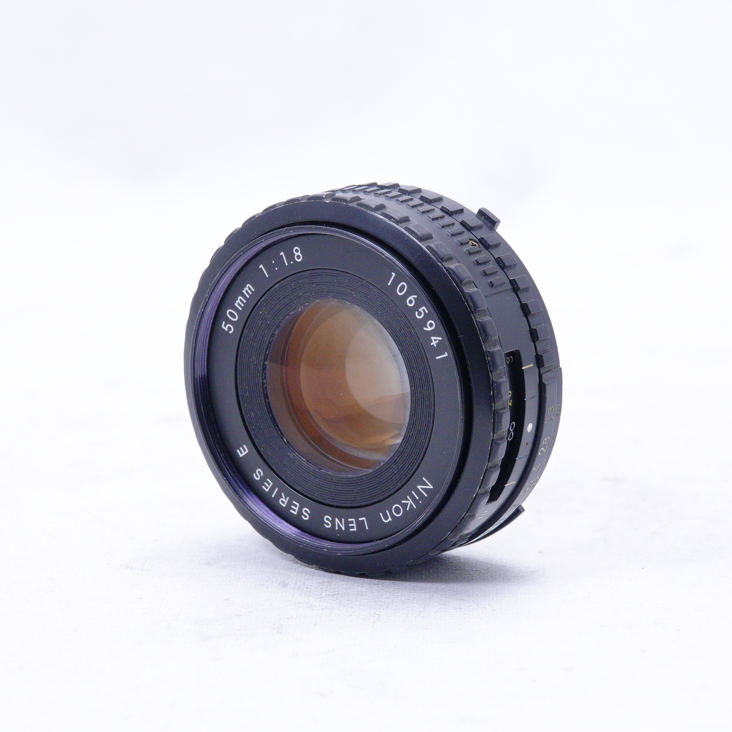 Nikon 50 mm f/1.8 Series E AIS Lens (Pancake estilo) - Usado