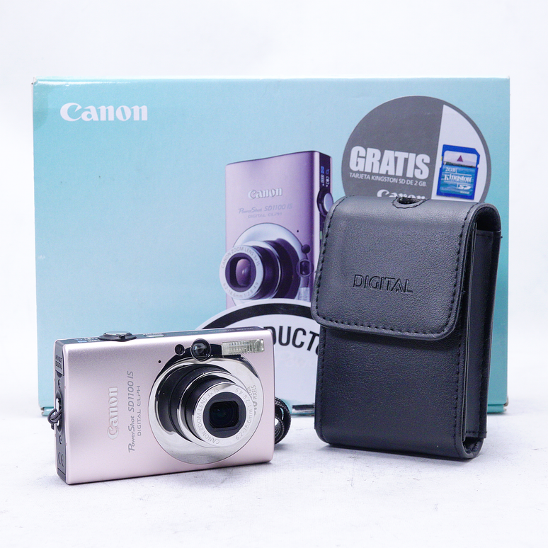 Canon PowerShot SD1100 IS Digital ELPH - Usado 9