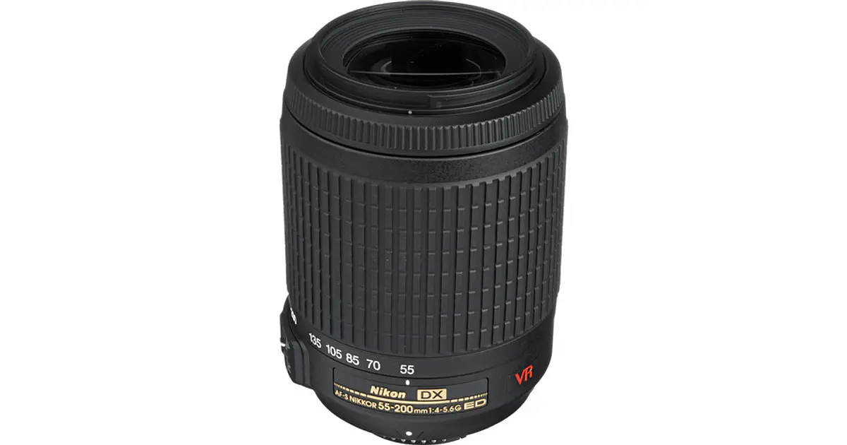 Nikon AF-S DX VR Zoom-NIKKOR 55-200mm f4-5.6G IF-ED - Usado