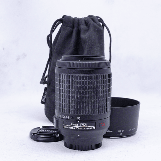 Nikon AF-S DX VR Zoom NIKKOR 55 200mm f4-5.6G IF ED - Usado 5
