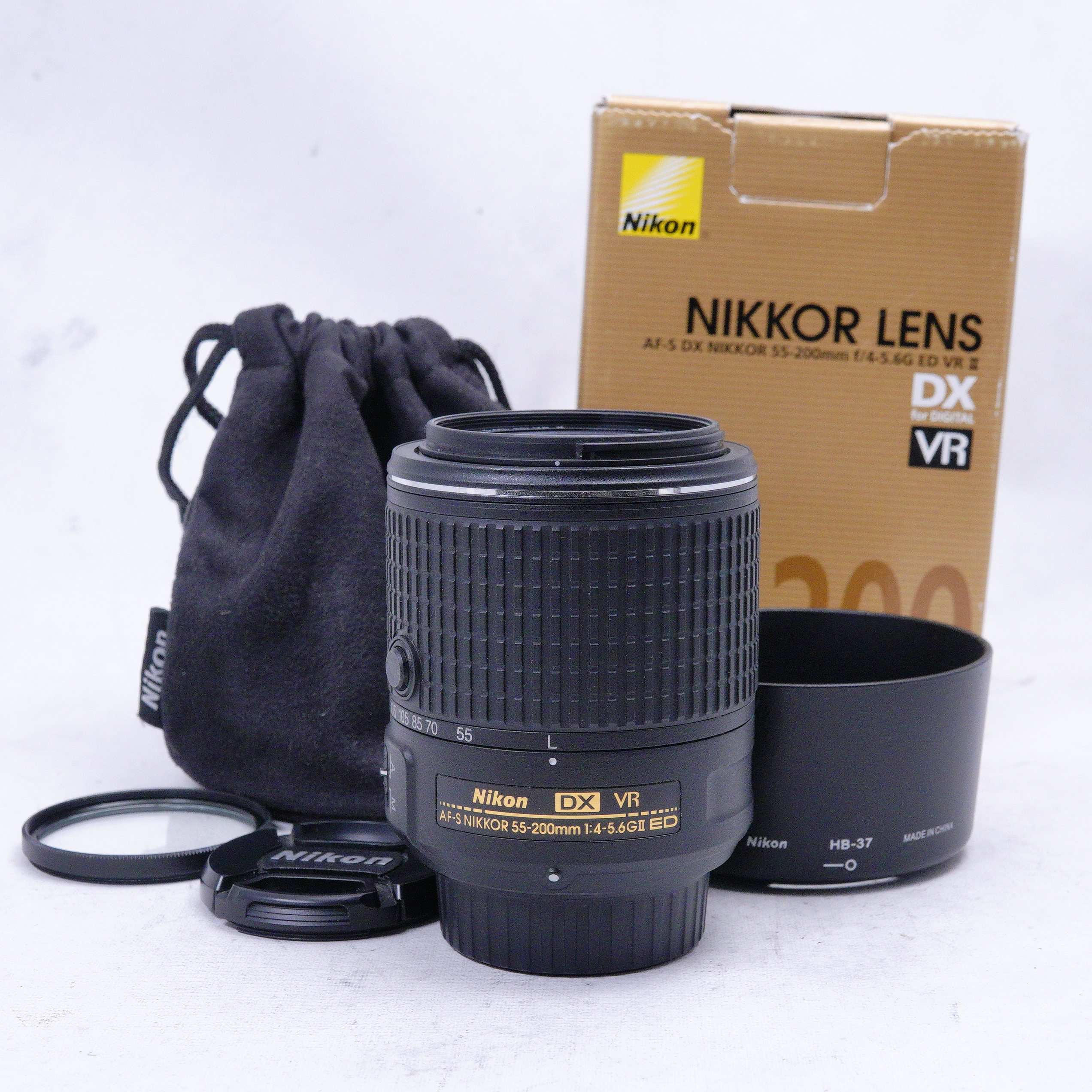 Nikon AF-S DX NIKKOR 55-200mm f4-5.6G ED VR II - Usado