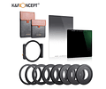Set Filtros Cuadrados K&F Concept (Portafiltros 100mmm, ND y GND) - Usado