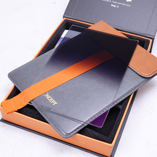 Set Filtros Cuadrados K&F Concept (Portafiltros 100mmm, ND y GND) - Usado 5