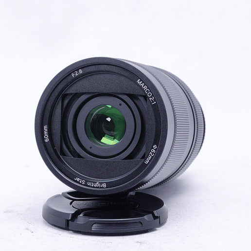 Brightin Star 60mm F2.8 2:1 doble magnificación Macro Lens - Usado 2