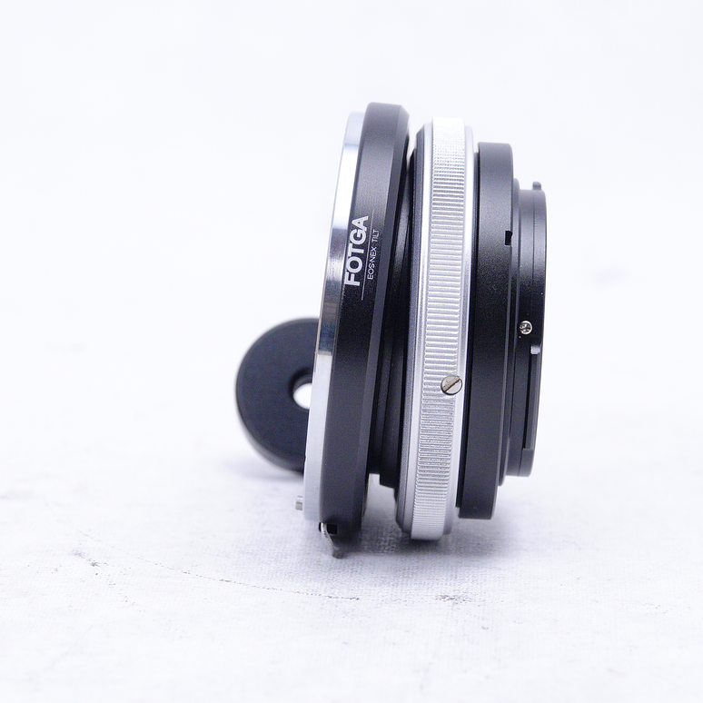 Anillo adaptador de inclinación FOTGA para Canon EOS EF EF-S a Sony E-mount - Usado 3