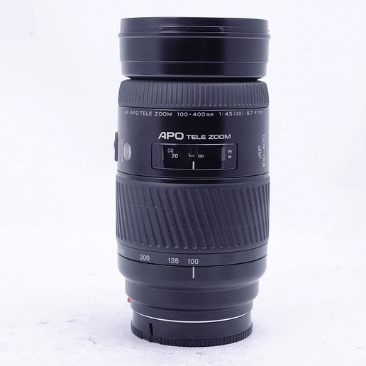 Minolta AF 100-400mm f/4.5-6.7 APO con Adaptador Sony LA-EA4 - Usado 2