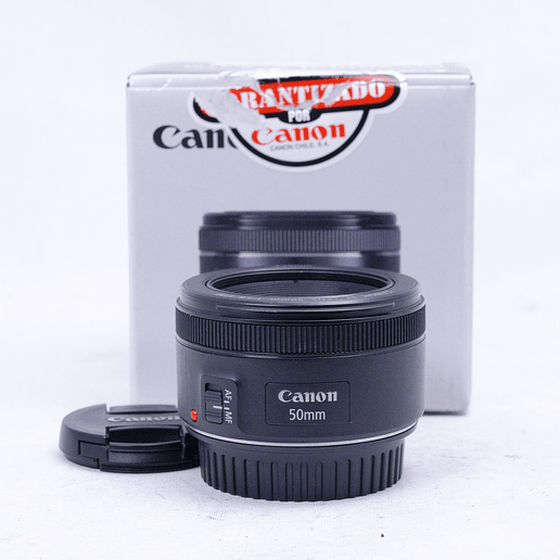 Canon EF 50mm f1.8 STM más caja - Usado 5