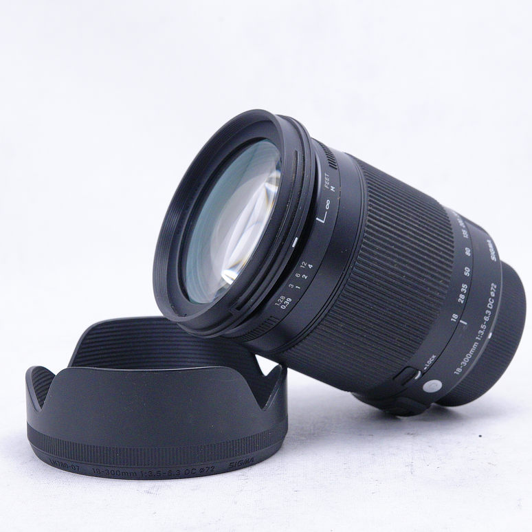 Sigma 18-300mm f/3.5-6.3 DC Macro OS HSM Contemporary para Nikon F - Usado 3