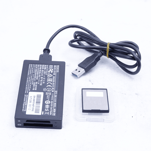 Tarjeta Sony G XQD 128GB con Lector Sony XQD SDXC II MRW-E90 - Usado 3