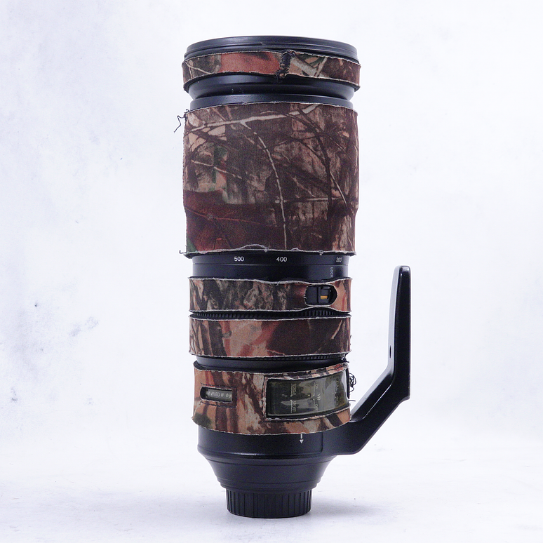 Nikon AF-S NIKKOR 200-500mm f/5.6E ED VR con skin - Usado 2