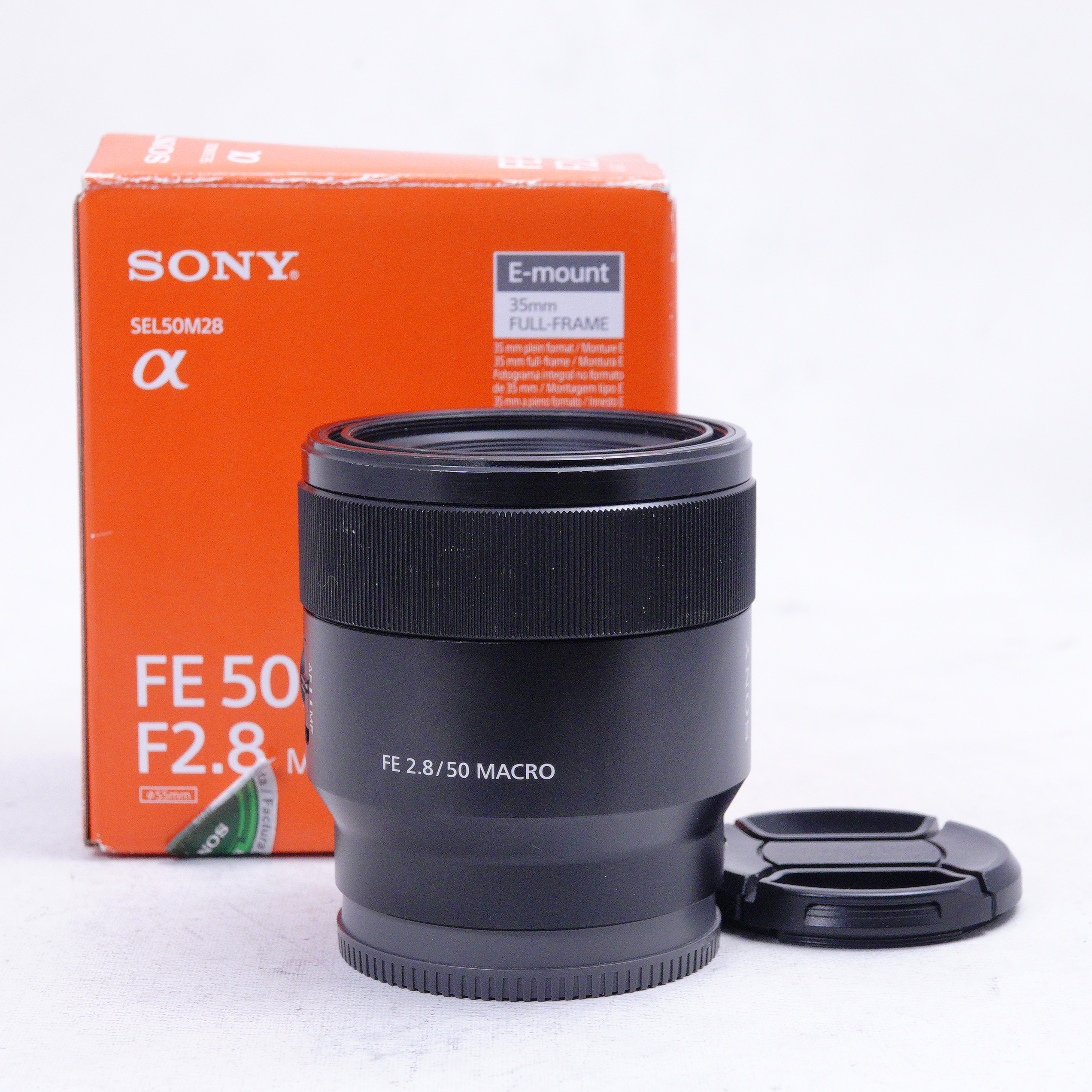 Lente Sony FE 50mm f2.8 Macro - Usado