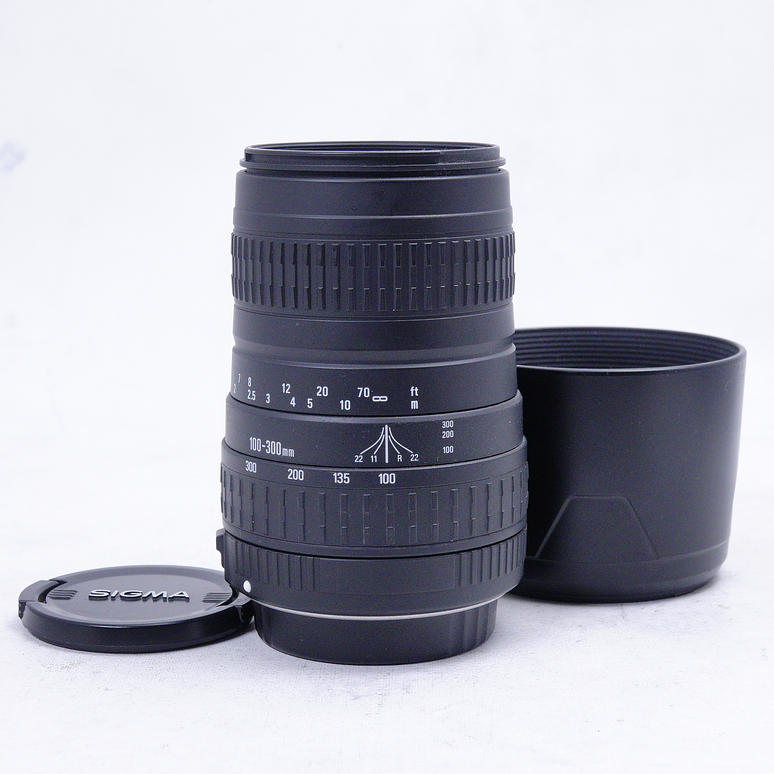 Lente Sigma 100-300mm F4.5-6.7 DL para Canon AF - Usado 5