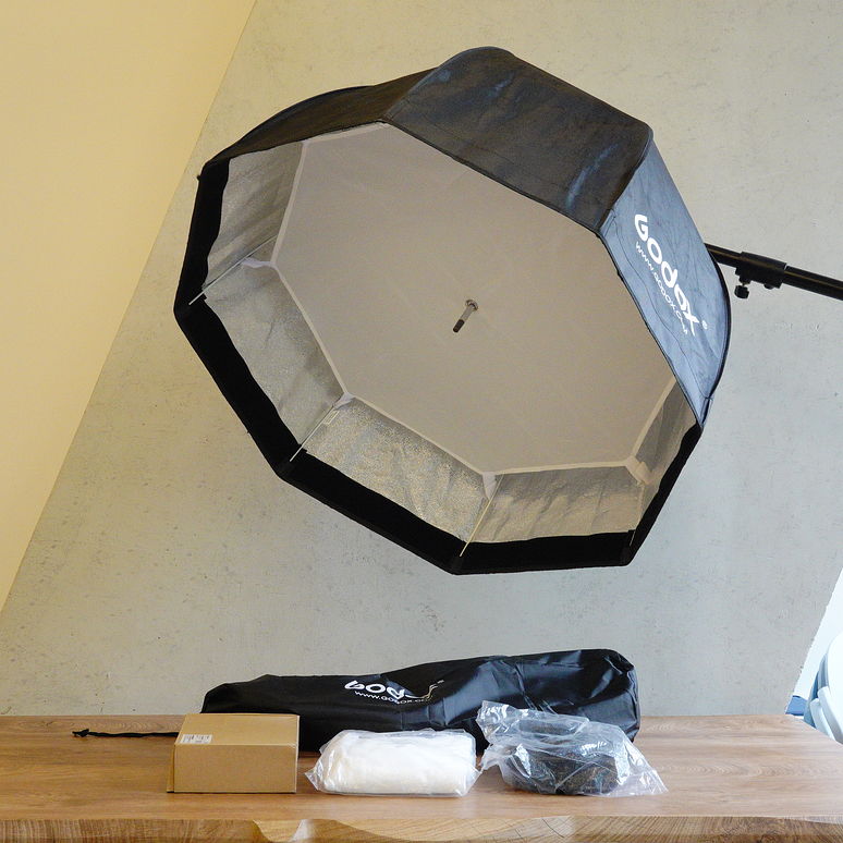  Octabox Godox Armado rápido 80cm con grilla - Usado 2