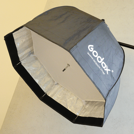  Octabox Godox Armado rápido 80cm con grilla - Usado 3