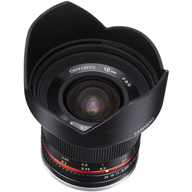 Samyang 12mm f/2.0 NCS CS para Sony E (APS-C) - Usado 1