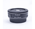Lente Canon EF-S 24mm f2.8 STM - Usado