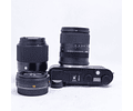 Leica CL con Elmarit 18mm f2.8, Sigma 30mm f1.4 y lente ZOOM (Leica/Sigma) - Usado
