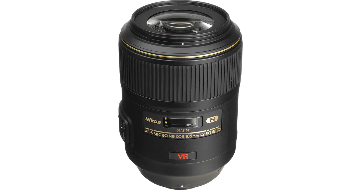 Lente Nikon AF-S VR Micro NIKKOR 105mm f/2.8G IF ED - Usado
