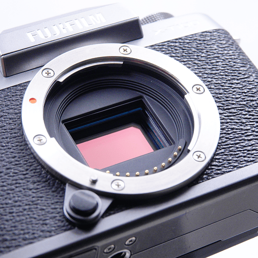 FUJIFILM X-T100 (Dark Silver Body) - Usado 10