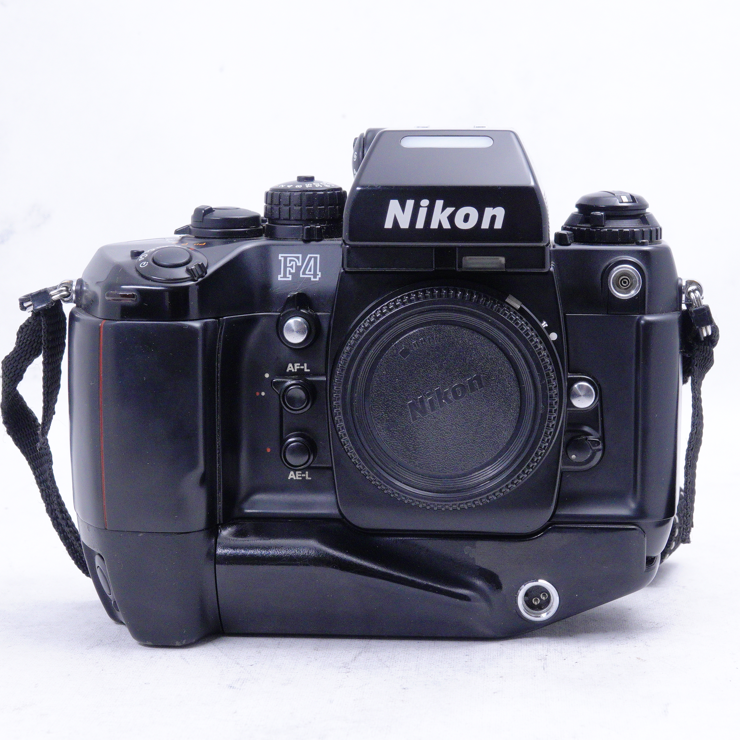 良品 NIKON F4S MB-21 MF-23 フィルムカメラ M114 Nikon F4 (SLR) con grip MB-21 - Usado