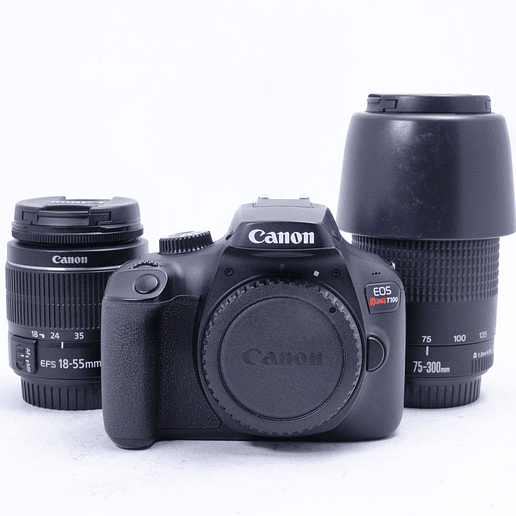 Canon EOS REBEL T100 Premium Kit - Usado 1
