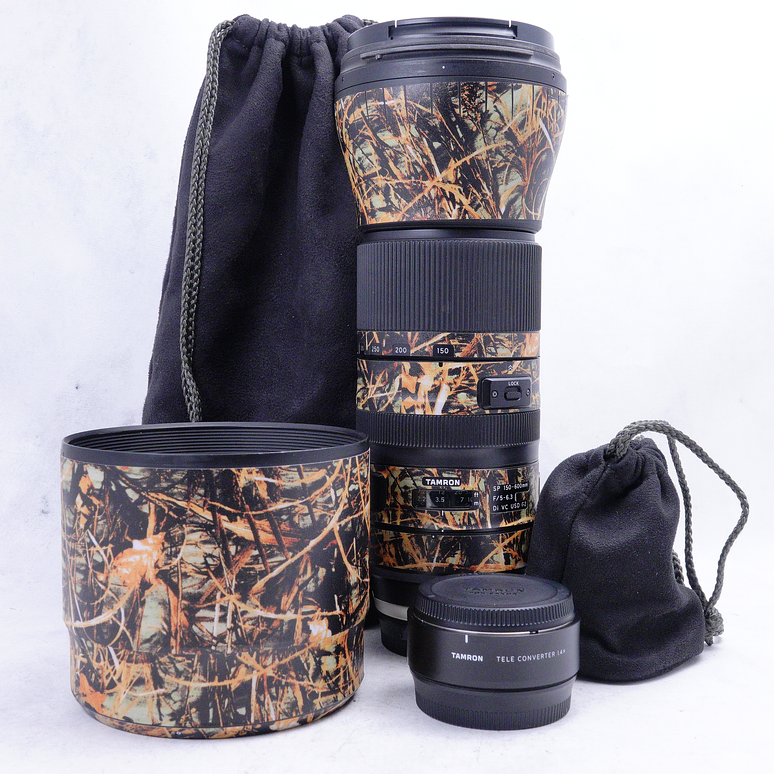 Tamron SP 150-600mm f5-6.3 Di VC USD G2 con TeleConverter 1,4X Canon EF - Usado 7