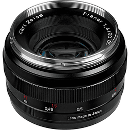 Lente ZEISS Planar T* 50mm f/1.4 ZE para Canon EF - Usado