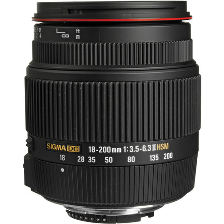 Sigma 18-200mm f/3.5-6.3 II DC OS HSM para Nikon - Usado 1