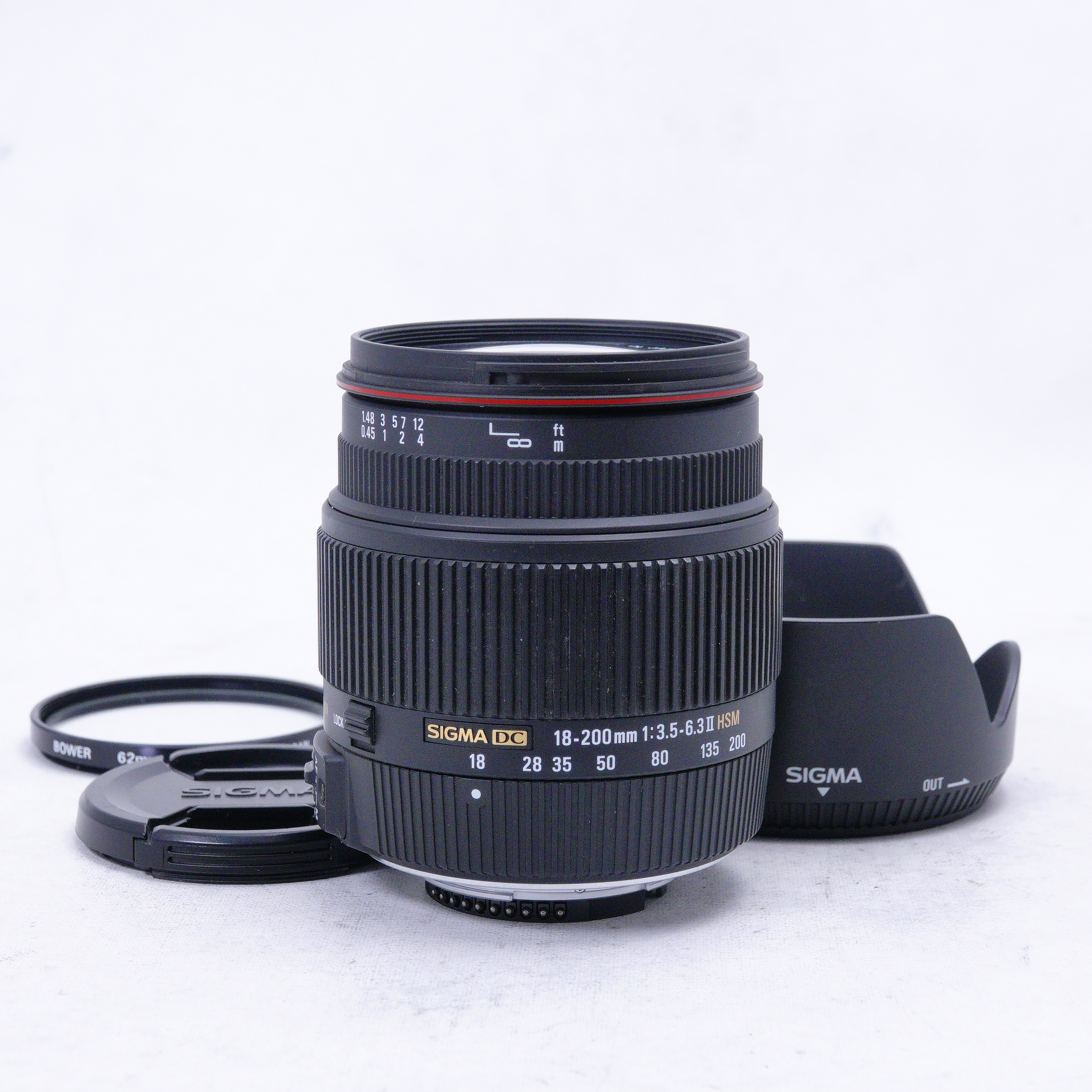 Sigma 18-200mm f/3.5-6.3 II DC OS HSM para Nikon - Usado