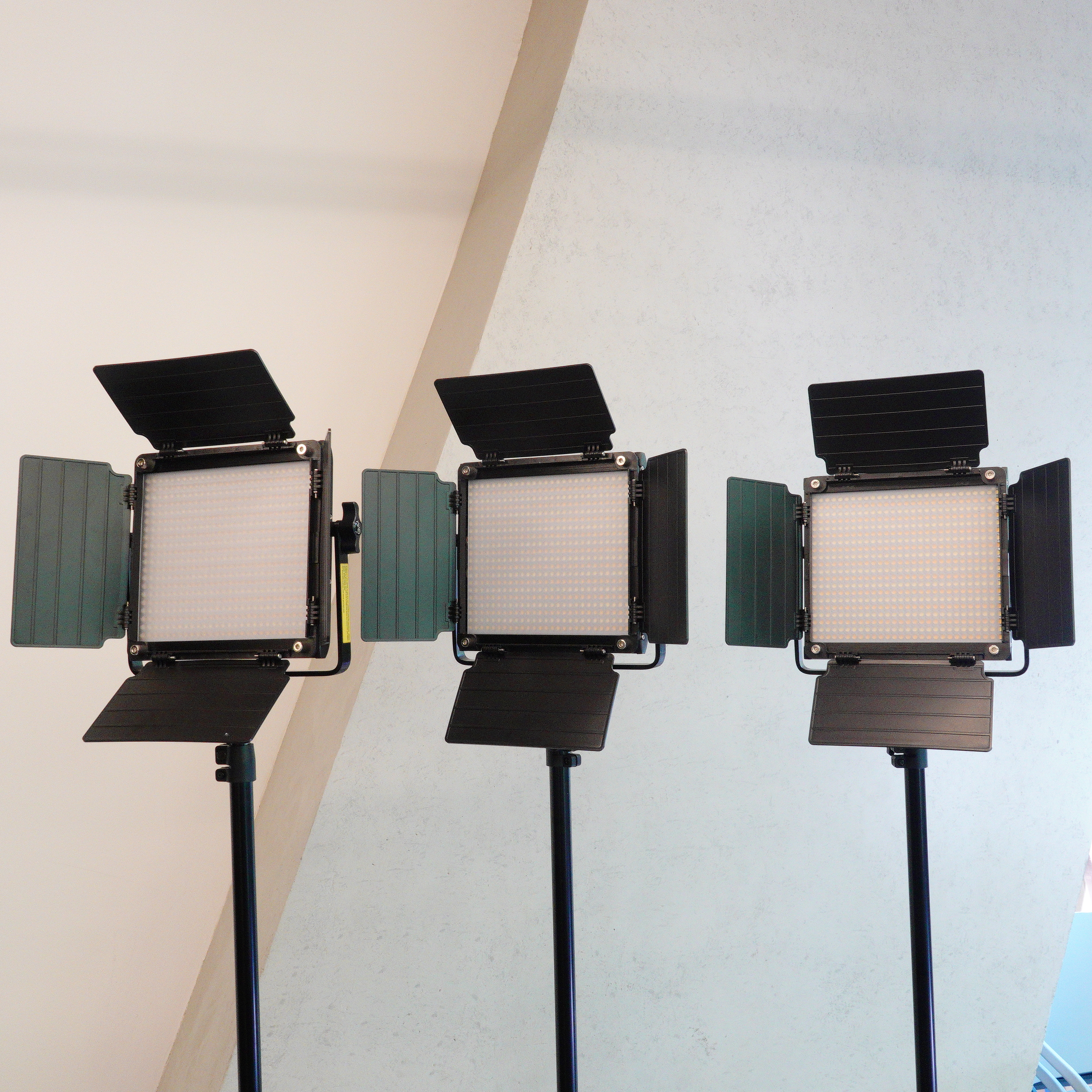 Panel de luz LED bicolor GVM 560AS (kit de 3 luces) - Usado