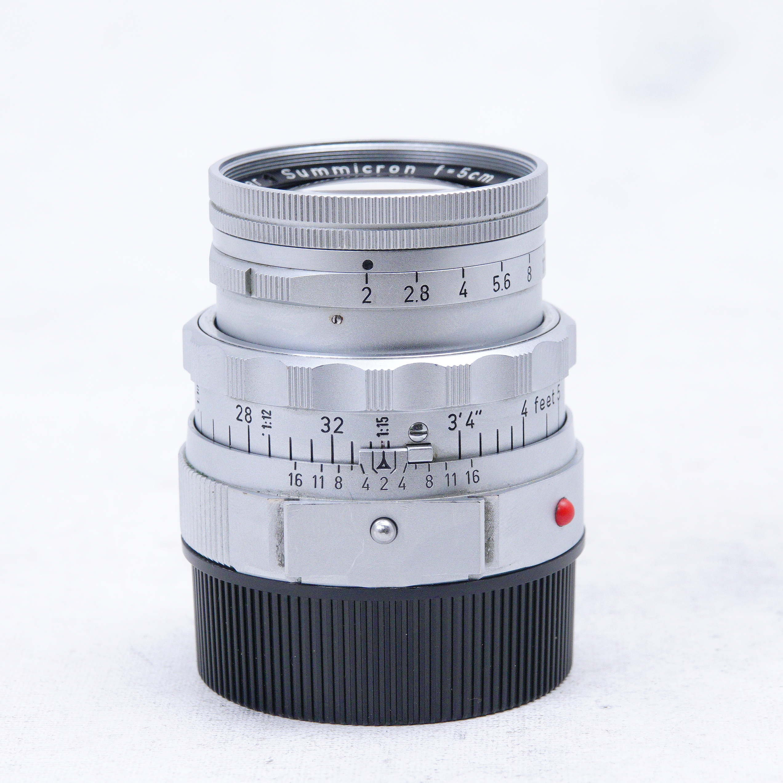 Leica Leitz Wetzlar Summicron 50mm F2 f/2 DR Dual Range con