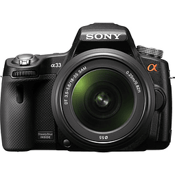 Sony Alpha DSLR-SLT-A33 con lente 18-55mm - Usado