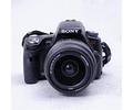 Sony Alpha DSLR-SLT-A33 con lente 18-55mm - Usado