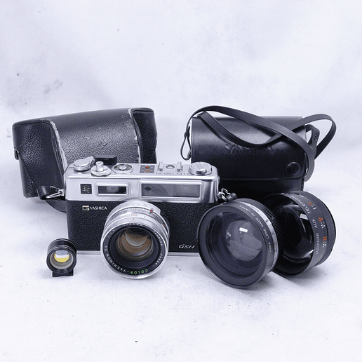 Yashica Electro 35 GSN con accesorios - Usado 8