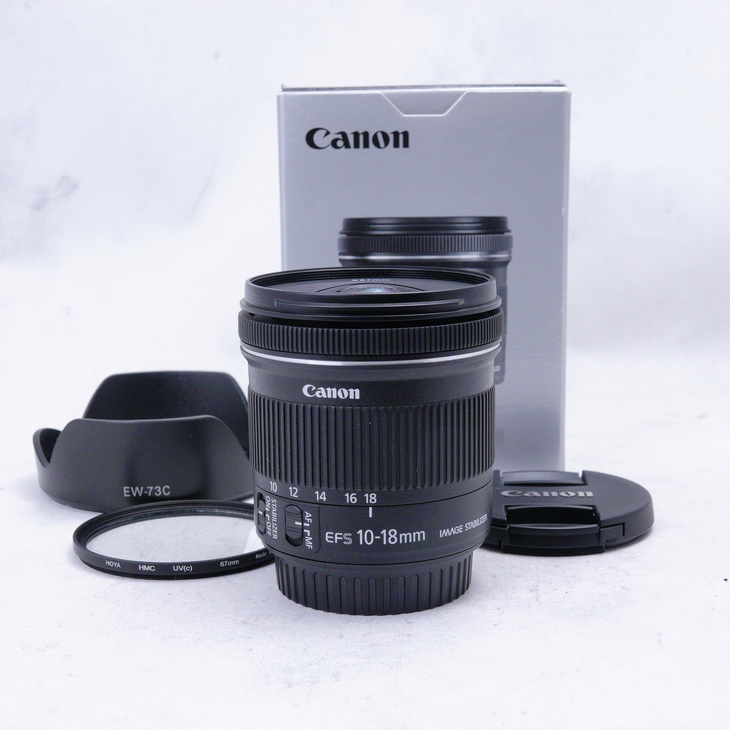 Lente Canon EF-S 10-18mm f4.5-5.6 IS STM - Usado
