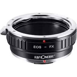 Adaptador K&F Concept a EOS EF/EFS para Fuji FX - Usado