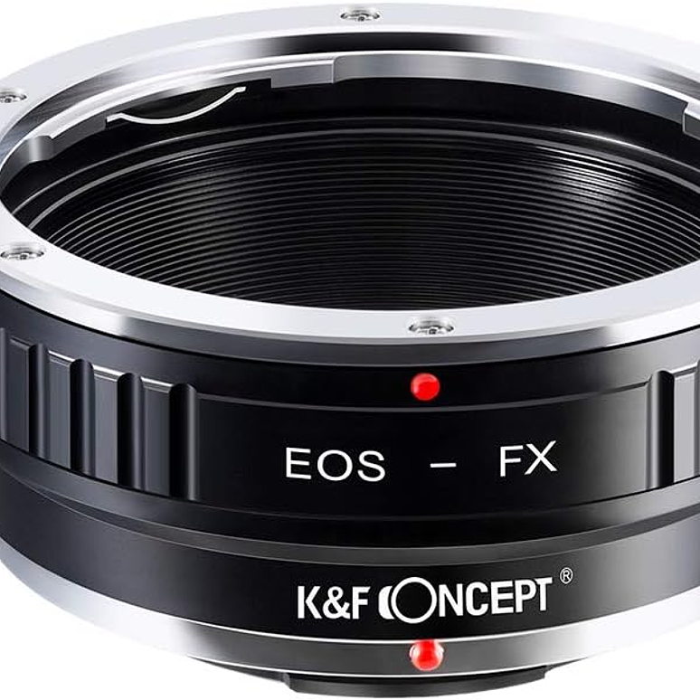 Adaptador K&F Concept a EOS EF/EFS para Fuji FX - Usado 1