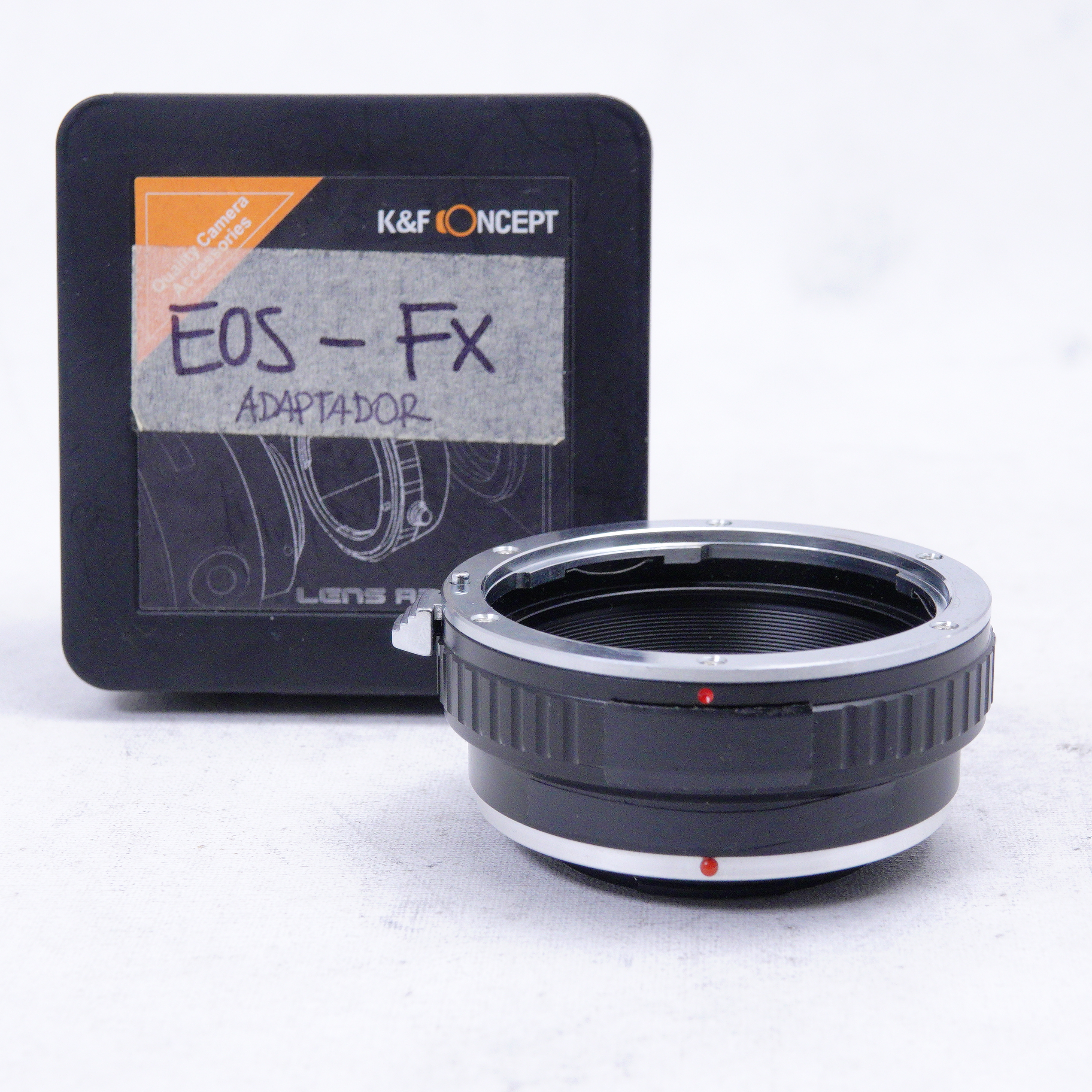 Adaptador K&F Concept a EOS EF/EFS para Fuji FX - Usado