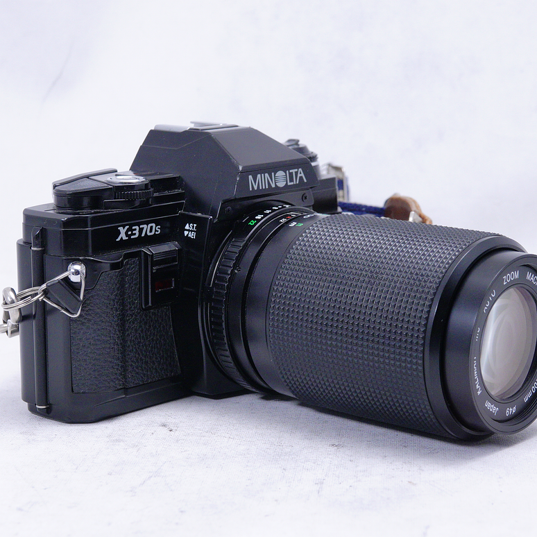 Minolta X-370s con  50mm 1.8 MD y Kalimar 80-200 F4.5-5.6 - Usado 3