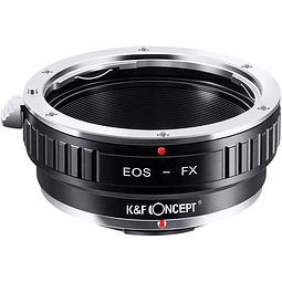 Adaptador K&F Concept a EOS EF/EF-S para Fuji FX - Usado
