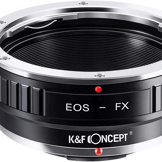 Adaptador K&F Concept a EOS EF/EF-S para Fuji FX - Usado 1