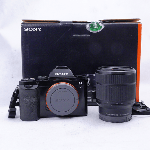 Sony a7 con lente kit Sony OSS FE 28-70mm f3.5-5.6 - Usado 15