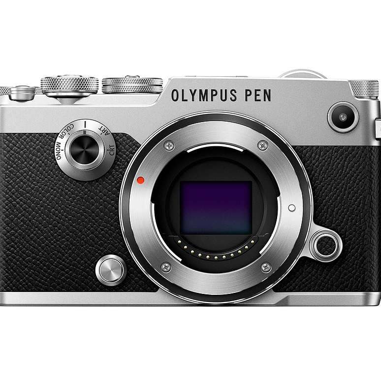 Olympus PEN-F Silver con lente 12-32 kit - Usado 1