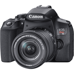 Canon EOS Rebel T8i DSLR con lente 18-55mm - Usado