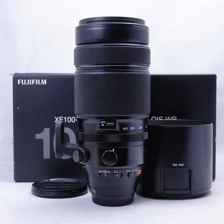Lente FUJIFILM XF 100-400mm f4.5-5.6 R LM OIS WR en caja - Usado 7