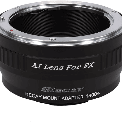 KECAY Adaptador de Montaje de Lente Nikon AI a Fujifilm FX - Usado 1
