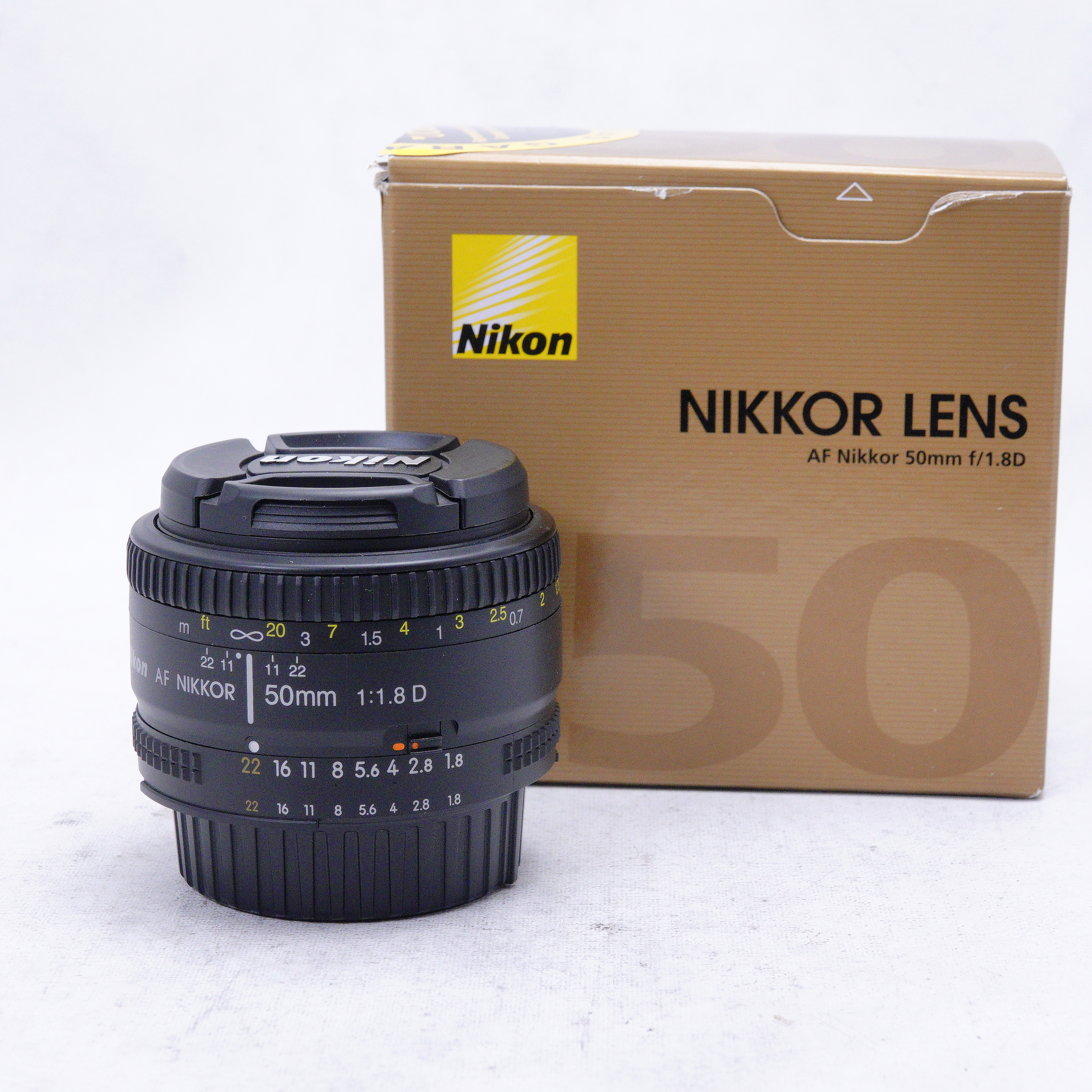 Lente Nikon AF NIKKOR 50mm f1.8D - Usado