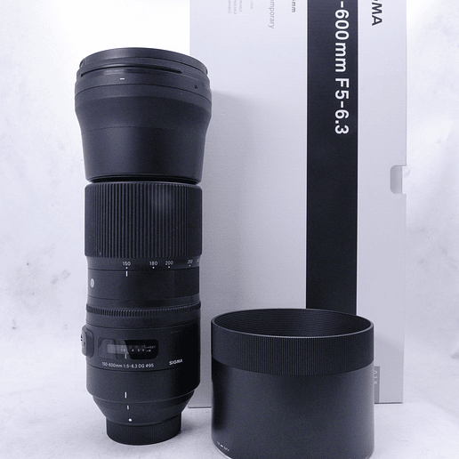 Sigma 150-600mm f5-6.3 DG OS HSM Contemporary para Nikon F - Usado 7