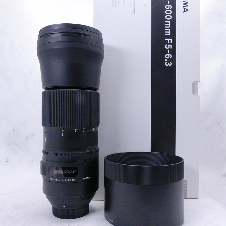 Sigma 150-600mm f5-6.3 DG OS HSM Contemporary para Nikon F - Usado 7