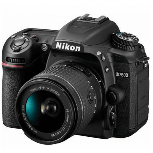 Nikon D7500 DSLR con lente 18-55mm - Usado 1